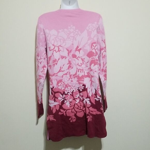 Isaac Mizrahi Pink Sweater Sz Xsmall - Picture 7 of 8